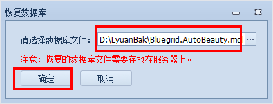 自動恢復數據，汽車美容連鎖管理系統